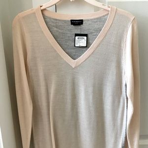 Club Monaco Agnes Sweater in Pink Pearl/Natural